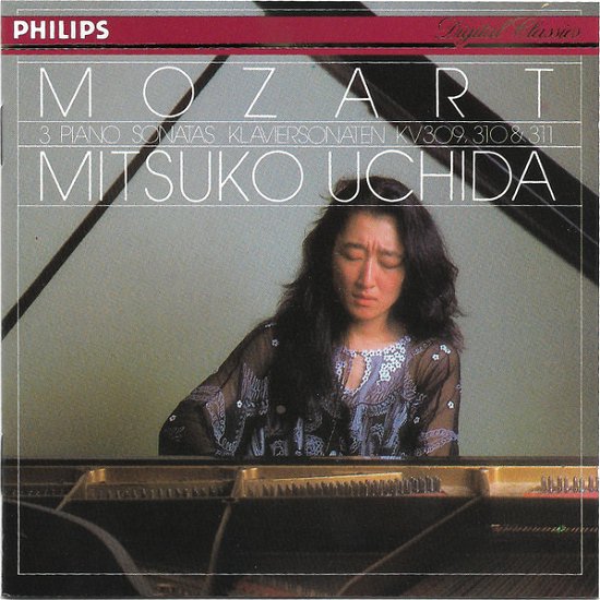 3 Piano Sonatas Kv 309, 310 & 311 - Mitsuko Uchida - Musik - PHILIPS CLASSICS - 0028941274120 - 5. april 1992