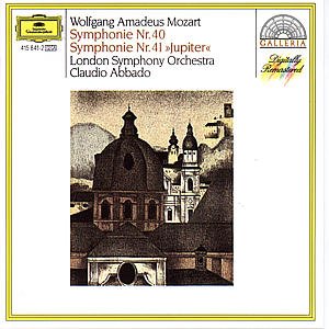Symphonies 40 & 41 " Jupiter " - Mozart / Abbado / Lso - Music - GALLERIA - 0028941584120 - March 16, 1987