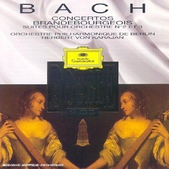 Bach: concertos brandebourgeois - Herbert Von Karajan - Muzyka - DEUTSCHE GRAMMOPHON - 0028943746120 - 5 października 1992