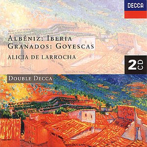 Cover for De Larrocha Alicia · Albeniz: Iberia / Granados: Go (CD) (2001)