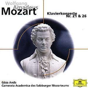 Cover for Geza Anda · Mozart: Piano Concerto 21/26 (CD)