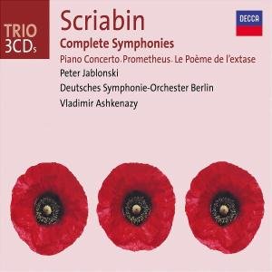Cover for Ashkenazy Vladimir / Deutsches · Scriabin: Symphonies (CD) [Box set] (2005)