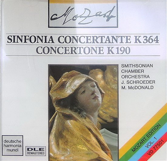 Wolfgang Amadeus Mozart - Sinfonia Concertante, Concertone - Jaap Schroeder - Música - Bmg - 0035627750120 - 