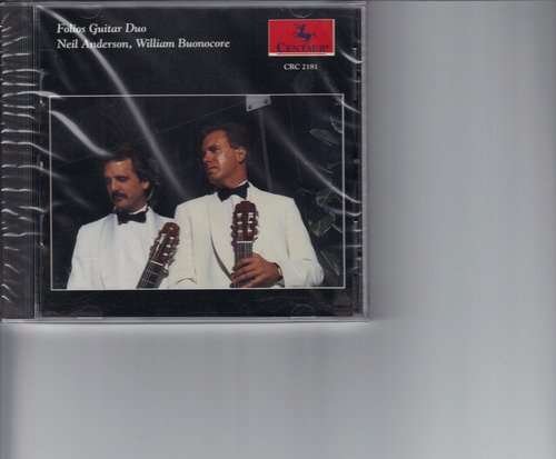 Guitar Works by Bach & Piazzolla - Folios Guitar Duo - Musik - CTR - 0044747218120 - 17. März 1995