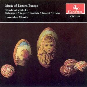 Music of Eastern Europe - Ensemble Viento - Musikk - CENTAUR - 0044747221120 - 1996