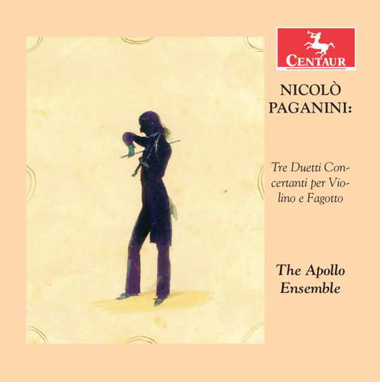 Nicolo Paganini: Tre Duetti Concertanti Per Violino E Fagotto - Apollo Ensemble - Musik - CENTAUR - 0044747346120 - 15. juni 2018