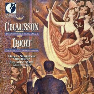 Cover for Dallas Soeduardo Mata · Chausson  Ibert Orchestral Works (CD) (2010)