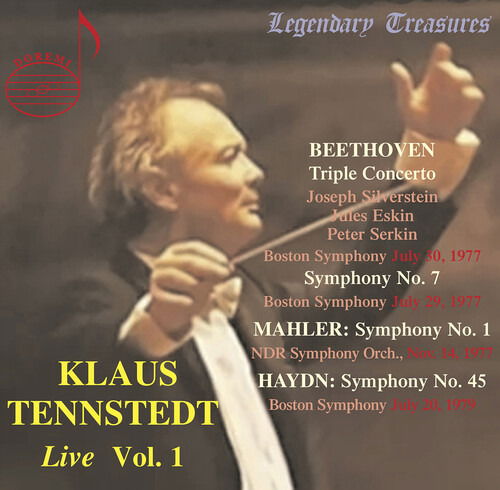 Klaus Tennstedt Live, Vol. 1 - Beethoven,l.v. / Silverstein / Boston Symphony - Muzyka - DOREMI - 0061297824120 - 2 sierpnia 2024