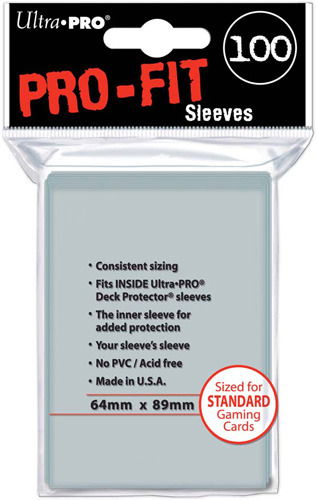 Cover for Ultra Pro · Ultra Pro - Sleeves Pro-fit Clear Standard C100 (Toys) (2017)