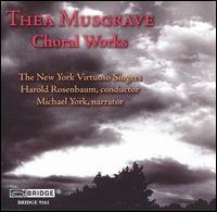 Cover for Musgrave / Rosenbaum / New York Virtuoso Singers · Choral Works (CD) (2005)
