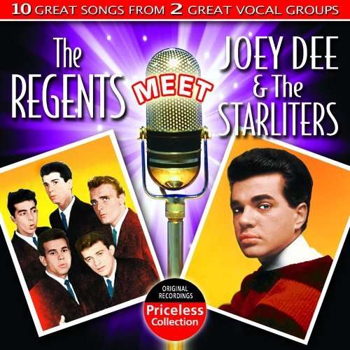 Cover for Regents / Dee,joey &amp; Starliters · Regents Meet Joey Dee and the Starliters (CD) (2009)