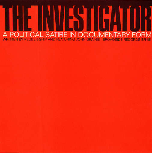 Cover for Investigator: Political / Var (CD) (2012)