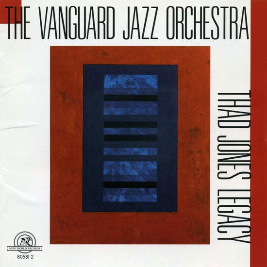 Cover for The Vanguard Jazz Orchestra · The Vanguard Jazz Orchestra: Thad Jones (CD) (2009)