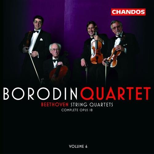 Cover for Beethoven / Borodin Quartet · Complete String Quartets Op 18 (CD) [Box set] (2006)
