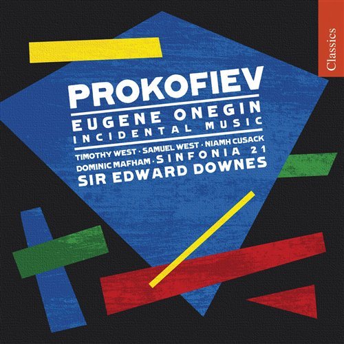 Cover for Prokofiev / West,timothy / West,samuel / Cusack · Eugene Onegin Op 71 (CD) (2009)