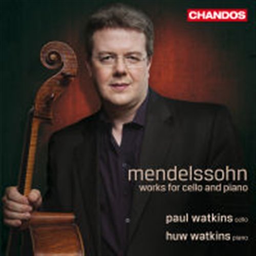 Cover for Mendelssohn / Watkins · Works for Cello &amp; Piano (CD) (2011)