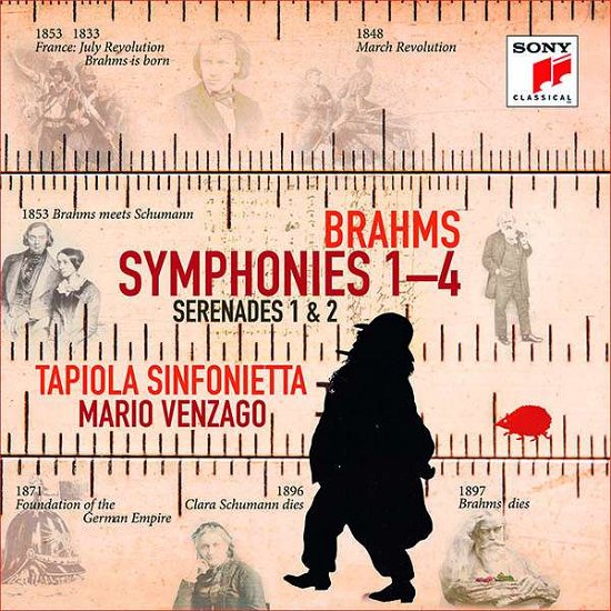 Brahms: Symphonies 1-4 / Serenades - Brahms / Venzago,mario / Tapiola Sinfonietta - Musik - SONY MUSIC - 0190758531120 - 29. juni 2018