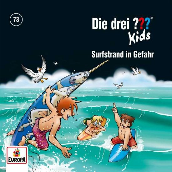 Cover for Die Drei ??? Kids · 073/surfstrand in Gefahr (CD) (2019)