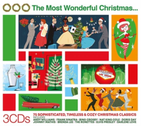 Cover for The Most Wonderful Christmas.. · Most Wonderful Christmas... (CD) (2019)