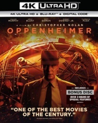 Cover for Oppenheimer (4K Ultra HD) (2023)