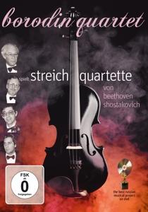 Cover for Borodin Quartett · Beethoven / Shostakovich: Stre (DVD) (2023)