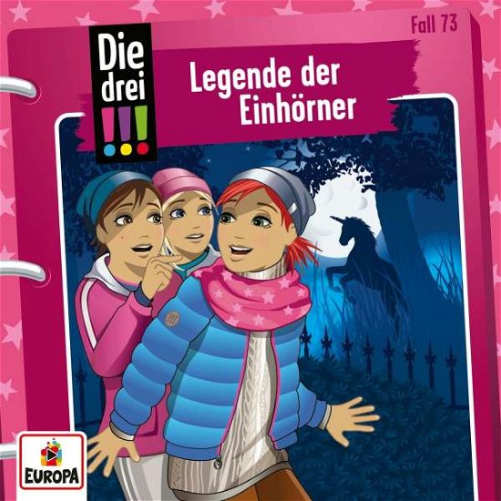Cover for Die Drei !!! · 073/legende Der Einhörner (CD) (2021)