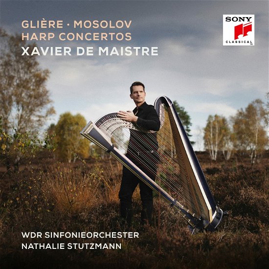 Cover for Maistre, Xavier De / Nathalie Stutzmann / WDR Sinfonieorchester · Gliere, Mosolov: Harp Concertos (CD) (2022)