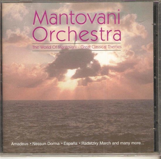 Cover for Mantovani Orchestra · World of Mantovani: Great Classic Themes (CD) (2018)