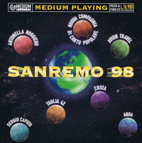 Cover for Aa.vv. · Sanremo 98 (CD) (1998)