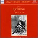 Opera Arias - Jussi Bjorling - Musiikki - NAXOS - 0636943170120 - maanantai 26. maaliskuuta 2012
