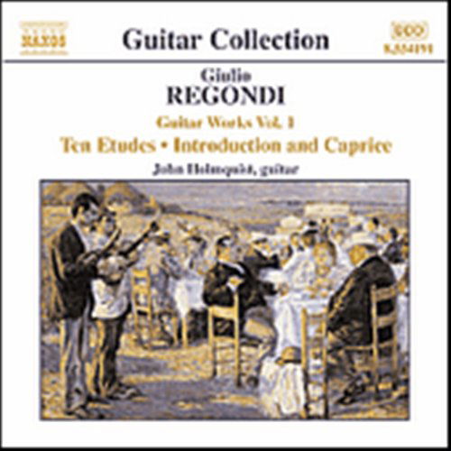 Cover for Regondi / Holmquist · Guitar Works I (CD) (2001)