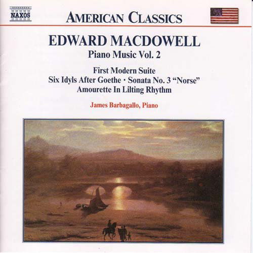 Cover for Macdowell,edward / Barbagallo · Piano Music 2 (CD) (1998)