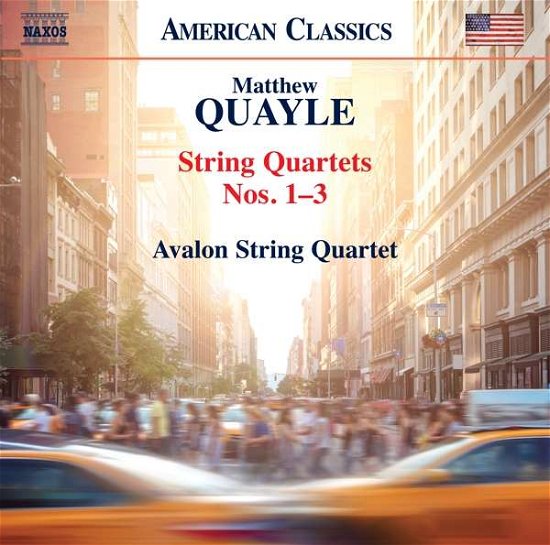 Cover for Avalon String Quartet · Quayle: String Quartets 1-3 (CD) (2018)