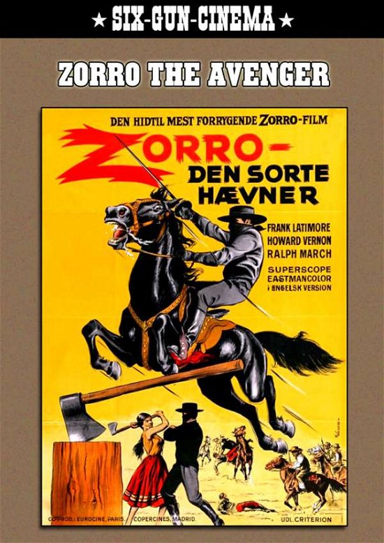 Cover for Zorro the Avenger (DVD) (2015)