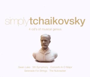 Cover for Simply Tchaikovsky (CD) (2010)