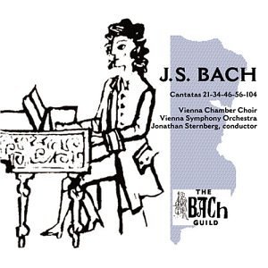 Cover for Hugues Cuenod Etc / Vso / Sternberg · J S Bach Cantatas 21. 34. 46. 56. 104 (CD) (2004)
