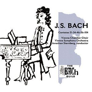 J S Bach Cantatas 21. 34. 46. 56. 104 - Hugues Cuenod Etc / Vso / Sternberg - Musiikki - VANGUARD CLASSICS - 0699675124120 - maanantai 9. helmikuuta 2004