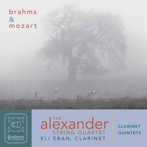 Cover for Brahms / Alexander String Quartet / Eban · Clarinet Quintets (CD) (2020)