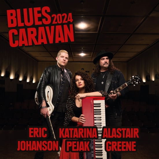 Cover for Alastair Greene &amp; Eric Johanson &amp; Katarina Pejak · Blues Caravan 2024 (CD) (2024)