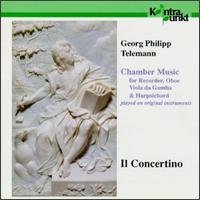 Chamber Music For Recorde - G.P. Telemann - Musique - KONTRAPUNKT - 0716043204120 - 11 novembre 1999