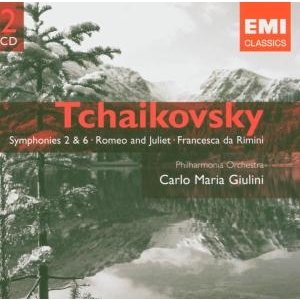 Cover for Giulini Carlo Maria · Tchaikovsky: Symp. N. 2 - 6 / (CD) (2005)