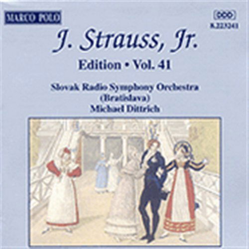 Complete Orchestral Works 41 - Strauss / Dittrich / Slovak Radio Symphony - Musikk - Marco Polo - 0730099324120 - 23. mai 1995