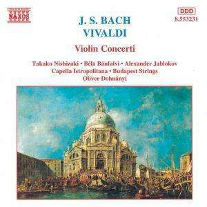Cover for Dohnanyi, Oliver / Takako Nishizaki · J.S. Bach, Vivaldi: Violin Concerti (CD) (1995)