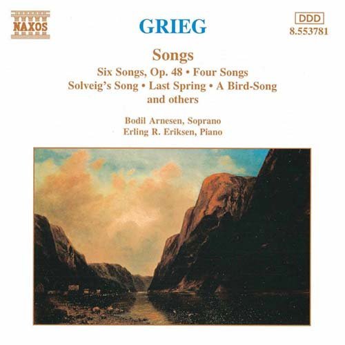 Songs - Grieg / Arnesen / Eriksen - Muziek - NAXOS - 0730099478120 - 18 maart 1997