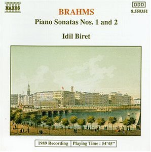 Cover for Brahms / Biret · Piano Sonatas 1 &amp; 2 (CD) (1994)