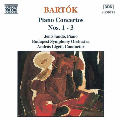 Piano Concerts Nos. 1-3 - B. Bartok - Musik - NAXOS - 0730099577120 - 24. november 1997