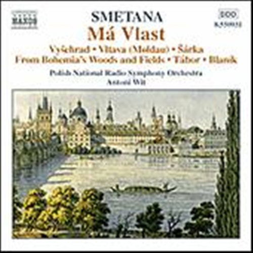 Ma Vlast - Bedrich Smetana - Muziek - NAXOS - 0730099593120 - 19 september 1994