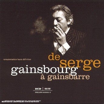 Cover for Serge Gainsbourg · De Gainsbourg A Gainsbarr (CD) (1990)