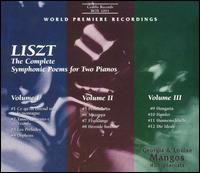 Cover for Georgia &amp; Louise Mangos Duo-P · Liszt Complete Sym Poems For 2 Pianos (CD) [Box set] (2010)