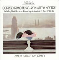 Piano Music: Romantic & Modern - Copland / Salvatore - Muziek - CEDILLE - 0735131902120 - 7 oktober 1996